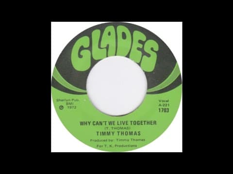 "WHY CAN'T WE LIVE TOGETHER" [A Tom Moulton Mix]