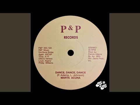 Dance, Dance, Dance (Disco Version)