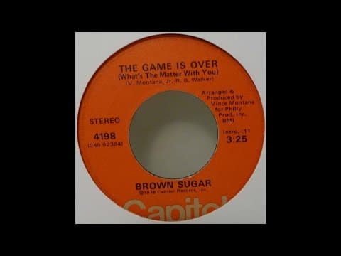 "THE GAME IS OVER" [A Tom Moulton Mix]