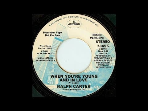 "WHEN YOU'RE YOUNG AND IN LOVE" [A Tom Moulton Mix]