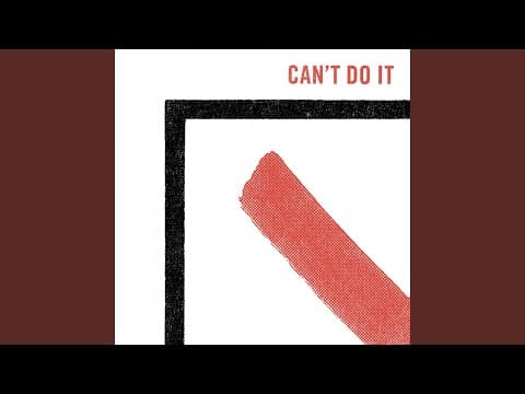 Can’t Do It