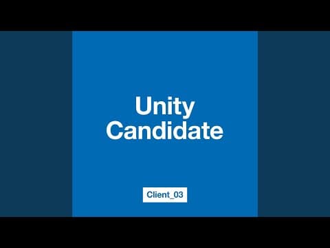 Unity Candidate