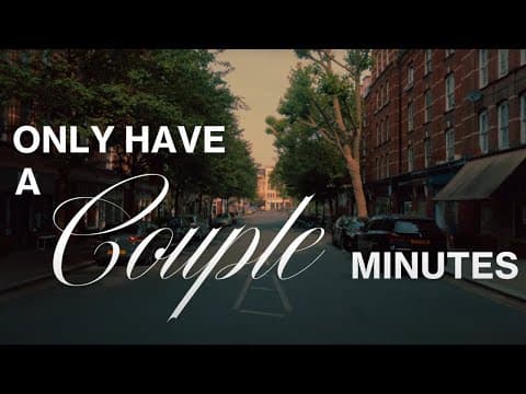 A Couple Minutes (Lyric Video)