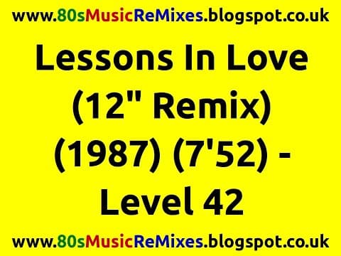 Level 42 | Shep Pettibone | 80s Club Mixes | 80s Club Music | 80s Pop